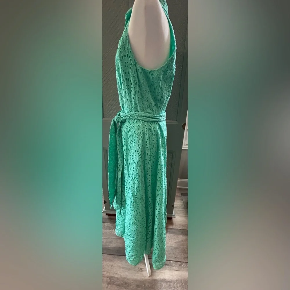 Lilly Pulitzer chrisella midi eyelet shirt dress - Picture 3 of 7